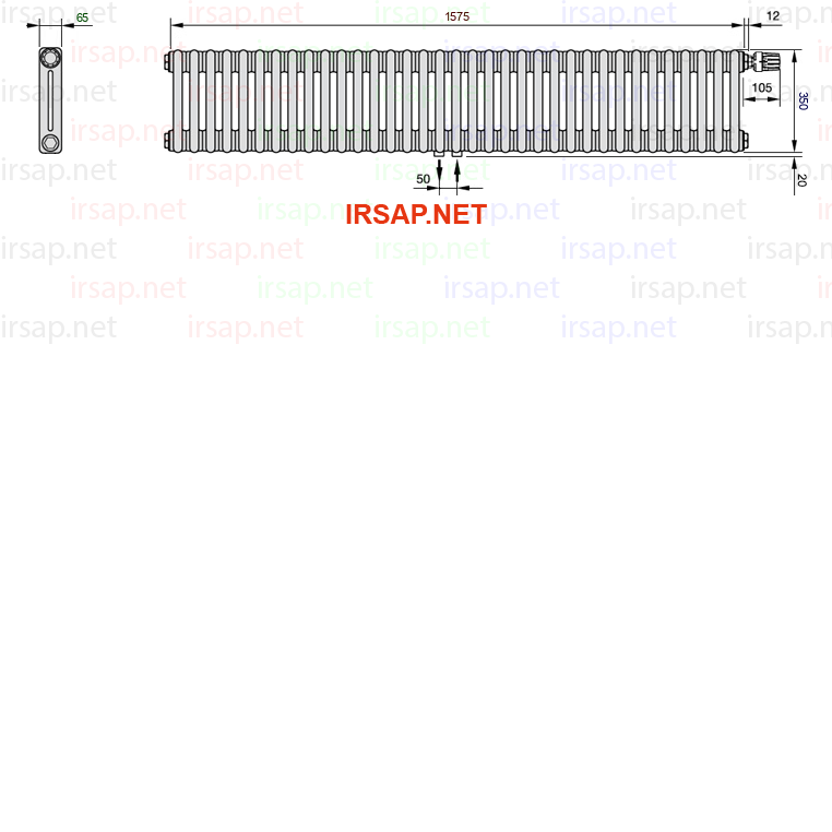 Радиатор IRSAP Tesi 20350/35 T52 CL 01